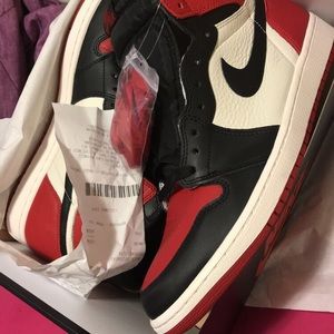 Brand New Bred Toe 1 Size 12 160$